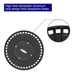 2Pcs 240W UFO LED High Bay Light Dimmable Commercial Industrial Light 36000lm