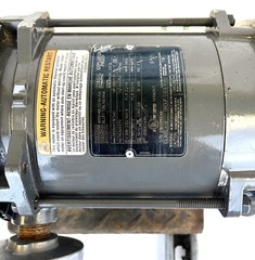 WEG, ELECTRIC MOTOR, 00136XT3E56C, 1 HP 3450/2875 RPM EXPLOSION PROOF CLEAN USED