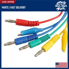 22Pcs Automotive Back Probe Kit Multimeter Test Leads Alligator Clips Wire Tool#