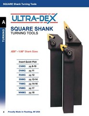 NSR 163D: RH Thread & Groove Tool Holder For NG 3R Top Notch, 1″ x 6″ Long