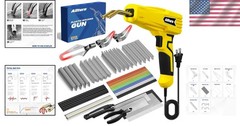 Plastic Welder 2 in 1 Plastic Welding Kit Hot Staples Car Bumper Repair