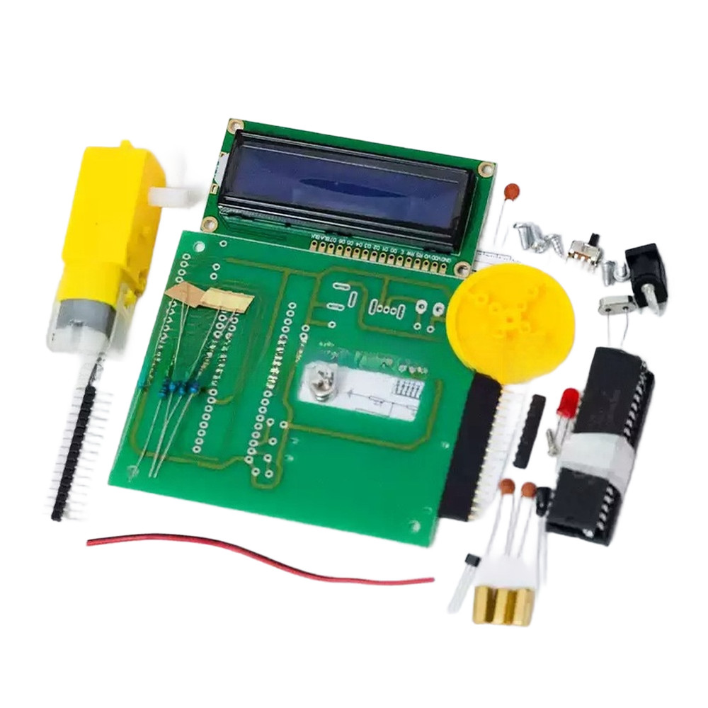 RPM Monitoring Device with LCD1602 and Hall Effect Sensor for Motor Control