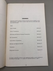 The Semiconductor Data Book by Motorola Supplement 1 1966 Vintage Book