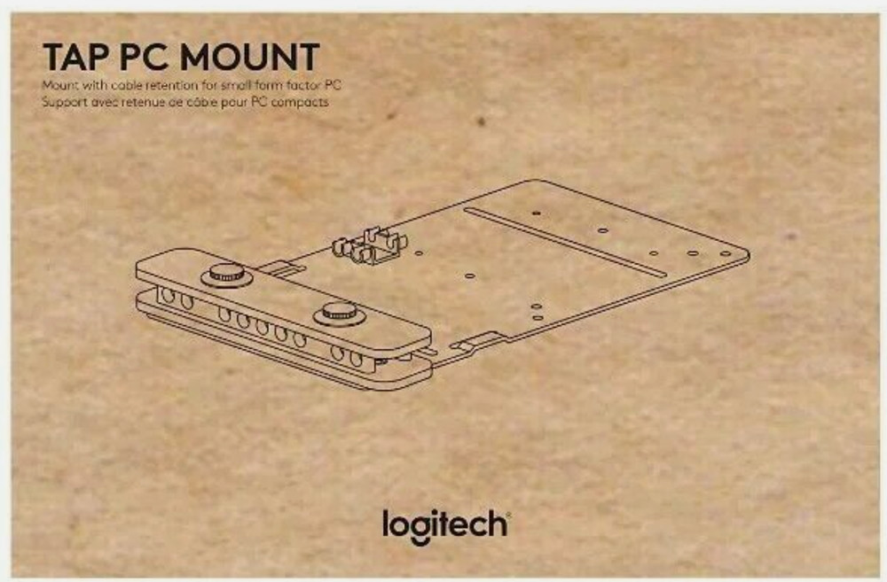 Logitech TAP PC CPU Mount for Chromebox Small Form Factor Mini PC 939-001825 NEW