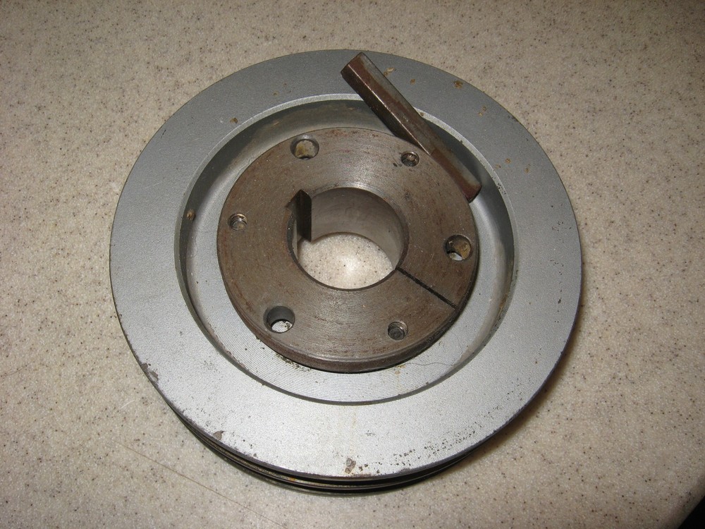 Used 5.42 x 2B – SDS Pulley Sheave 2 Groove with 1.375″ / 1-3/8″ Bore 5.750 O.D.