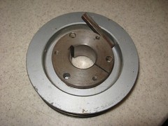 Used 5.42 x 2B – SDS Pulley Sheave 2 Groove with 1.375″ / 1-3/8″ Bore 5.750 O.D.