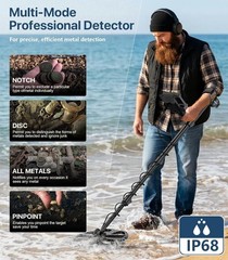 Metal Detector, Professional Metal Detector for Adults with High Accuracy 12.8″