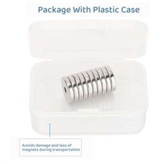 Countersunk Ring Round Disc Strong Magnets Rare Earth Neodymium 3mm Hole N45 lot