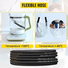 Uimoso Hydraulic Hose, 100 ft Coiled Hose, High-Pressure 5000 PSI Bulk Hose