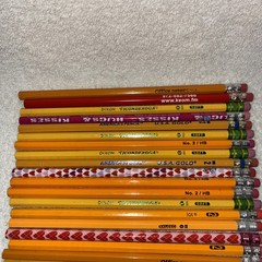 No. 2 Pencils Mixed Lot of 23 New Unused Ticonderoga USA Gold Office Depot Jot