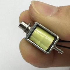 DC3V 3.7V Push Pull Type Linear Rod Micro Electric Solenoid Magnet Electromagnet