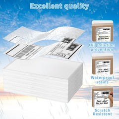 Direct Thermal Label-Shipping Label 4×6-NefLaca 500 Labels/1 stack, White