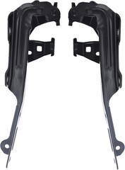 2PCS Hood Hinge Set Black Steel Replacement for 2016-2021 Civic 60120TBAA00ZZ 60