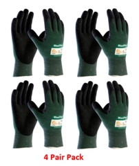 PIP ATG 34-8743 MaxiFlex Green Cut Resistant Glove, – 4 Pair – Choose LG or XL
