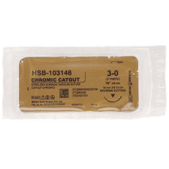 House Brand Dentistry 103146 Catgut Chromic Sutures C-6 3/0 18″ 12/Bx
