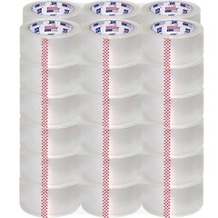 Heavy Duty Clear Packing Tape 36 Rolls, 2.7 mil, 1.88″ x 60Y, Ultra Strong for S