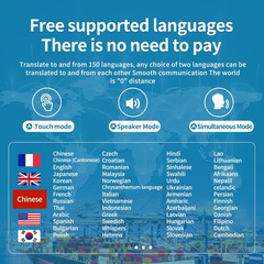 Language Translator Earbuds with Real Time Two Way Translation in 150 Languages