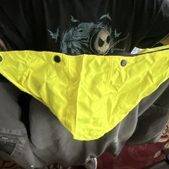 M-Safe by Majestic High-Visibility Reflective Hooded Jacket Yellow/Gray/Black 3X