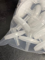(37 Pc) Laboratory 25mm Syringe Filters w/ PES Glass Fiber 0.05um Membrane