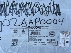 1400 FT COMMSCOPE SYSTIMAX GIGASPEED X10D CAT6 C6A CABLE U/UTP 2091B