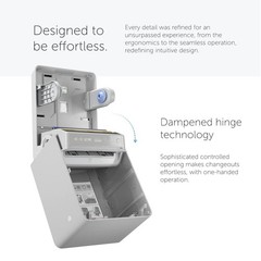 Kimberly-Clark ICON 53706 Auto Roll Towel Recessed Housing SS No Trim Panel