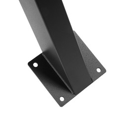 8 Pcs Heavy Duty 45 Degree Angle Support Bracket Pergola Kit for 4”x4” Wood