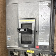 Square D MGL36600 3-Pole 600A 600VAC Molded Case Circuit Breaker, On/Off Switch