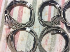 AT&T 12 telephone breakout 4pair cables 105335061 RJ11 to raw ended 5 to 10 foot