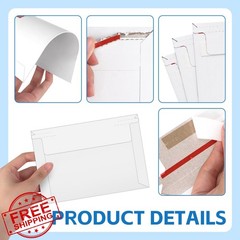 Cmkura 80 Rigid Mailers 6.5×4.5 White Photo Document Card Shipping