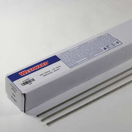 Westward 30Xp63 Brazing Alloy Rod, Nickel Silver, 3/32 In.