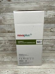 1 Case Gammex NovaPlus Non-Latex PI Underglove Surgical Glove, Size: 9 Exp: 6/24