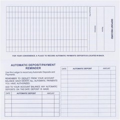 20 Pack Checkbook Register Check Registers for Personal Blank Ledger Transaction