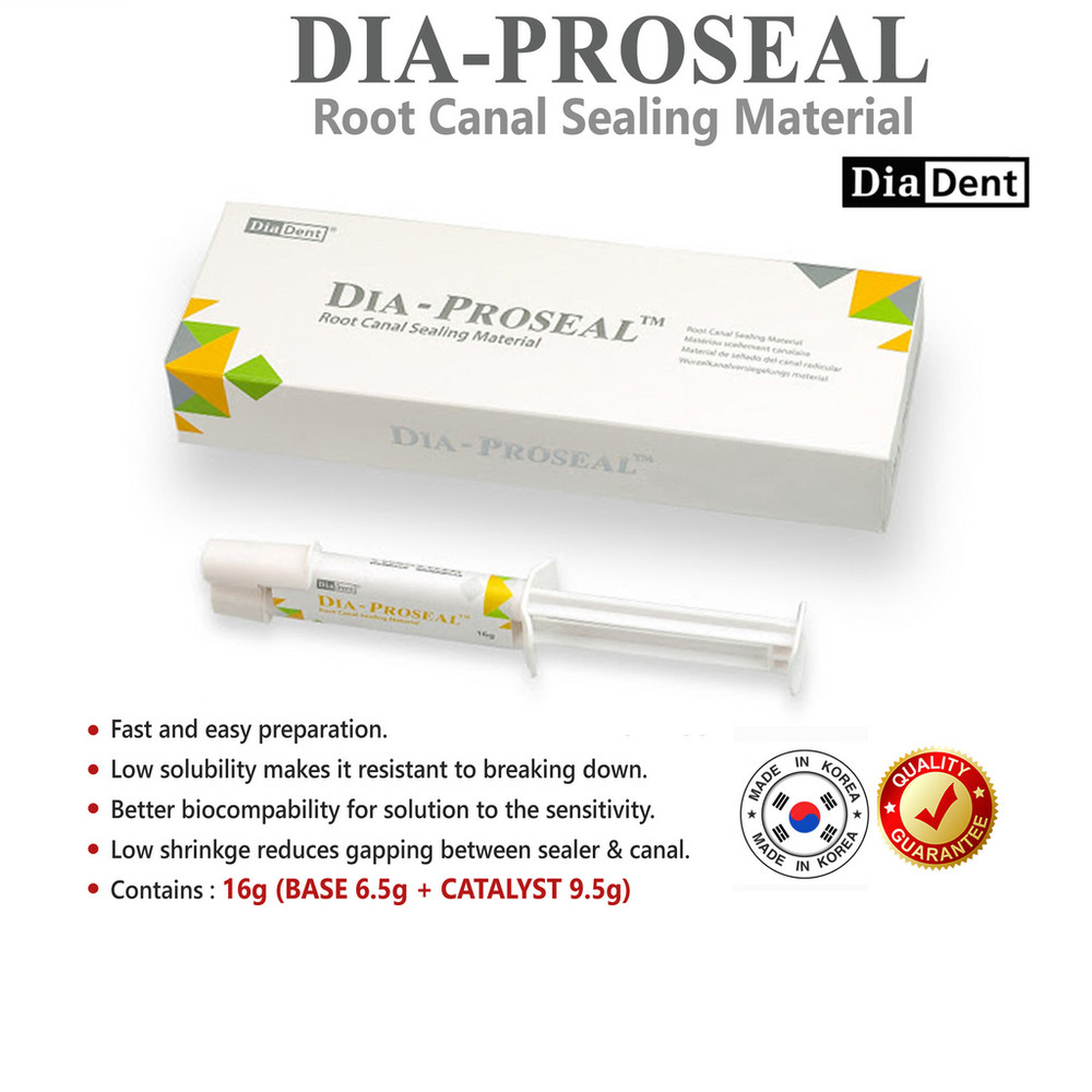 DiaDent Dia Proseal Resin Based Root Canal Sealing Material High Radiopacity