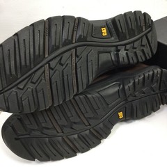 CAT Caterpillar P51034 Drawbar Pull-On Soft Toe Summer Brown Work Boots Shoes