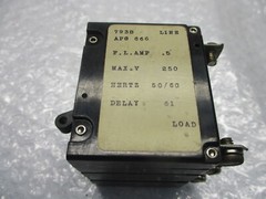 SANKEN AIRPAX 7938 BREAKER 3POLE 0.5AMP UNMP