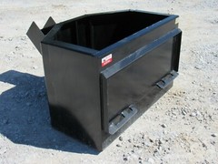 5/8 Cubic Yard Concrete Dispensing Bucket Attachment Fits Skid Steer Loader
