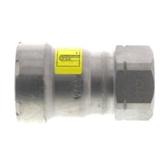3/4″ MegaPressG Press x Female NPT Black Iron Steel Fitting Natural Gas Propane