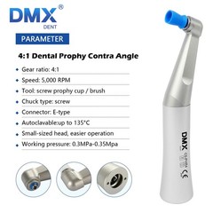Dental 4:1 Polishing Winkelstück Handstück Polieren Prophy Handpiece Screw-in