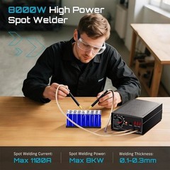 Portable Spot Welder for 18650 8000W Battery Welding Machine DIY Kit