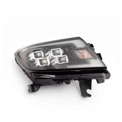 Pair LED Headlight Assembly DRL Sequential Turn For Nissan Navara NP300 2014-22