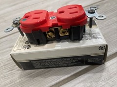 ⚡️Leviton 5262-IGR IG Duplex Receptacle Hospital Grade 5-15R Isolated 15A 125V