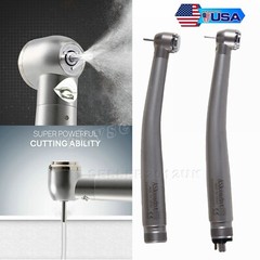 Pieza de mano LED turbina alta velocidad fibra óptica dental estilo NSK 2/4 Hole