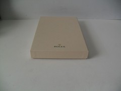 ROLEX Padfolio Portfolio – ROLEX Crown Logo Paper – Leather -Brand New Authentic