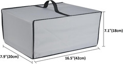 Heavy Duty 600D Long Slot 4 Slice Toaster Dust Cover Waterproof Anti-Uv