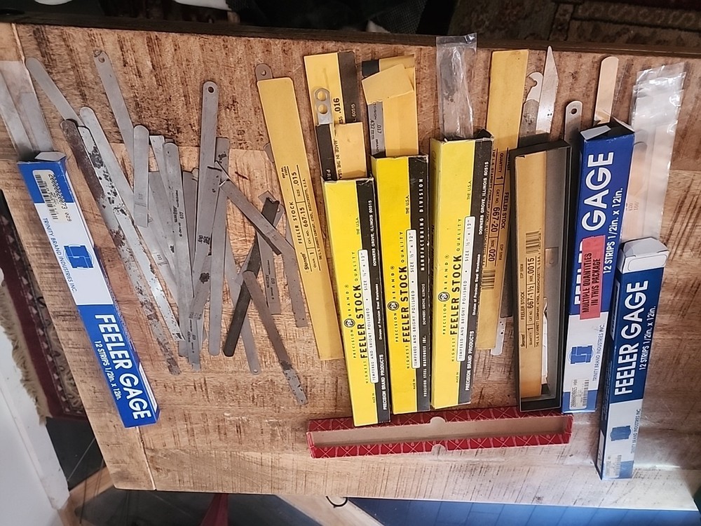 STARRETT Others Feeler Stock Blades Gage Large Lot Machine Shop Inventory