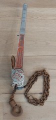 COLUMBUS MCKINNON CM Ratchet Lever Hoist Series 640, 1.5 Ton, chain
