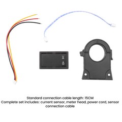 DC0-300V 50/100/200/400A Digital Current Voltage Meter Hall Ammeter Voltmeter