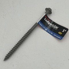 NEW!! 75-Pack FastenMaster LedgerLOK 5” Structural Wood Screws – FMLL005