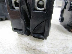 💥3) FEDERAL PACIFIC STAB-LOK 40A CIRCUIT BREAKER 120/240V 2 POLE NA240 LOT OF 3