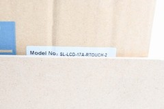 SuperLogics SL-LCD-17A-RTOUCH-2 Industrial Touch Screen Monitor NOS